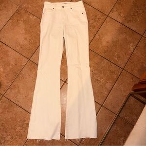 Women's Boot Cut Jeans White